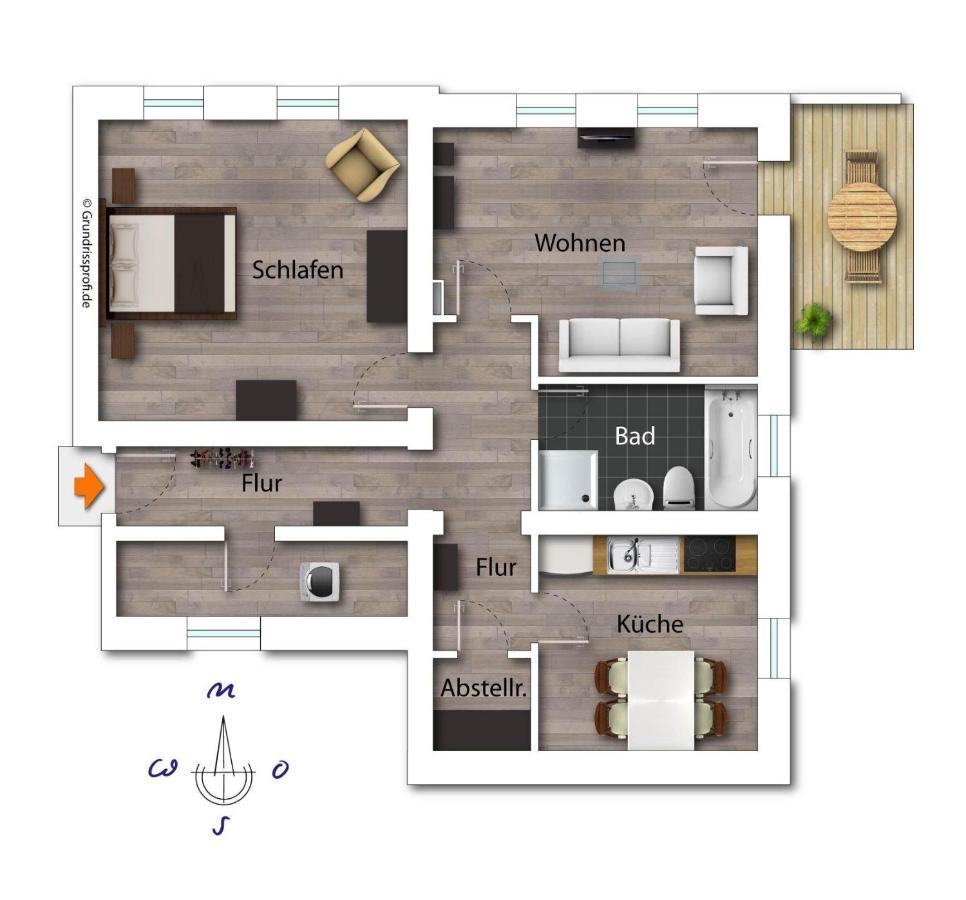 Ferienwohnung-Villa-Helene 布兰肯堡 外观 照片
